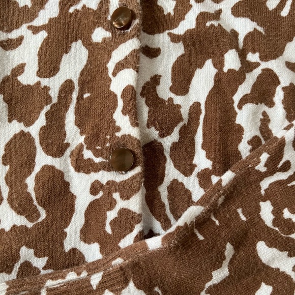 Merona Brown Patterned Cardigan - Picture 4 of 6